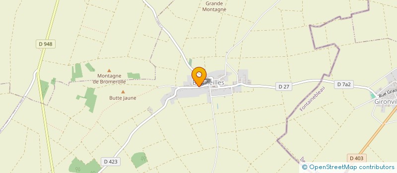 localisation de l'entreprise MONSIEUR WILLIAM COURTOIS à BROMEILLES