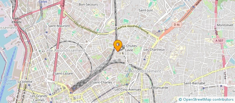 localisation de l'entreprise MONSIEUR WILLIAM D AMATO à MARSEILLE