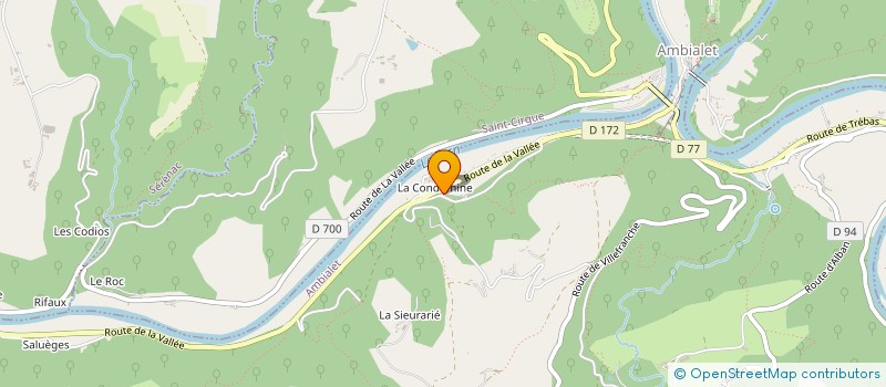 localisation de l'entreprise MONSIEUR WILLIAM DABLIN  AMBIALET