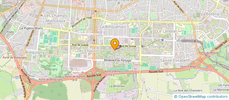 localisation de l'entreprise MONSIEUR WILLIAM DALMAT  RENNES