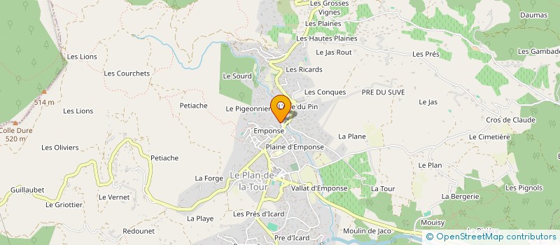 localisation de l'entreprise MONSIEUR WILLIAM DANIZET à SAINTE-MAXIME