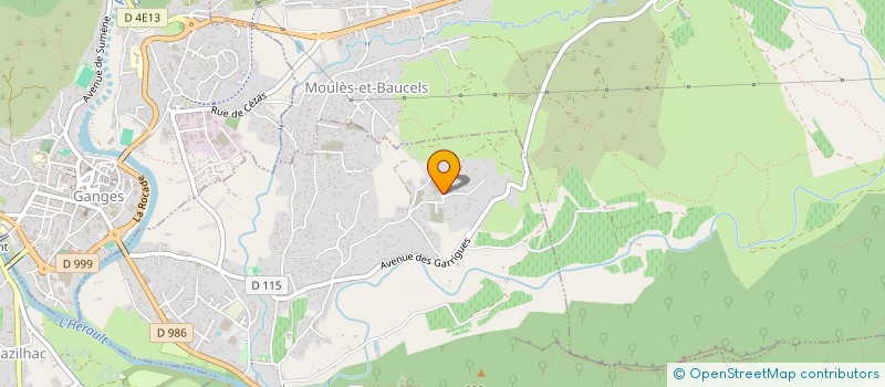 localisation de l'entreprise MONSIEUR WILLIAM DARAUD  LAROQUE