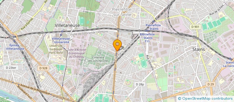 localisation de l'entreprise MONSIEUR WILLIAM DE SOUZA PAULA à PIERREFITTE-SUR-SEINE