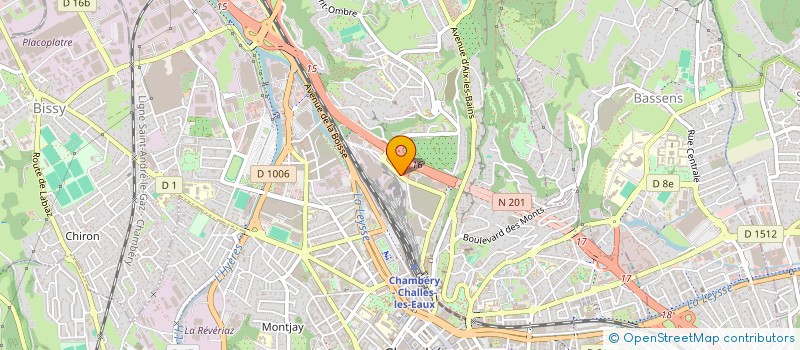 localisation de l'entreprise MONSIEUR WILLIAM DEBARD  CHAMBERY