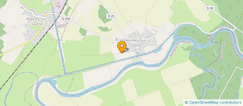 localisation de l'entreprise MONSIEUR WILLIAM DEBESSEL  HEUILLEY-SUR-SAONE