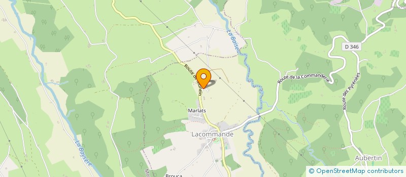 localisation de l'entreprise MONSIEUR WILLIAM DEC  LACOMMANDE