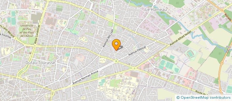 localisation de l'entreprise MONSIEUR WILLIAM DECOU à PAU