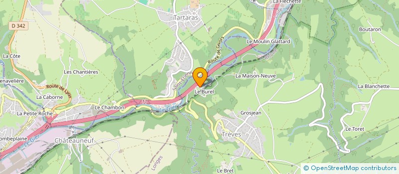 localisation de l'entreprise MONSIEUR WILLIAM DEL-PINO  TREVES