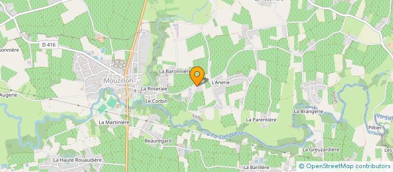 localisation de l'entreprise MONSIEUR WILLIAM DELAGE  VALLET