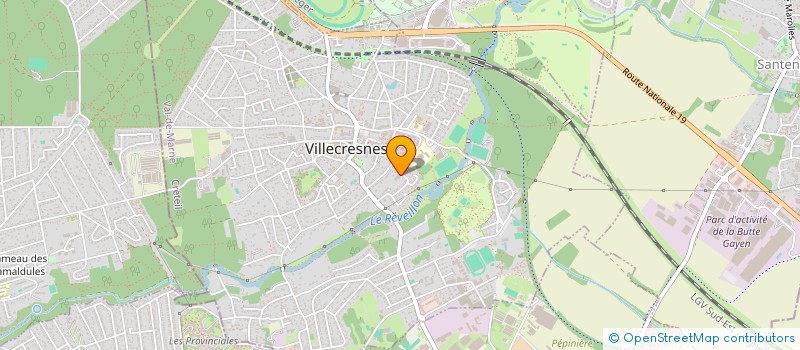 localisation de l'entreprise MONSIEUR WILLIAM DELAGE  VILLECRESNES