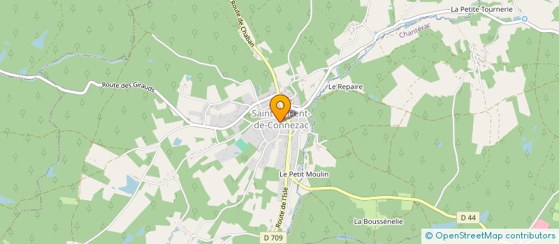 localisation de l'entreprise MONSIEUR WILLIAM DENAIN  SAINT-VINCENT-DE-CONNEZAC