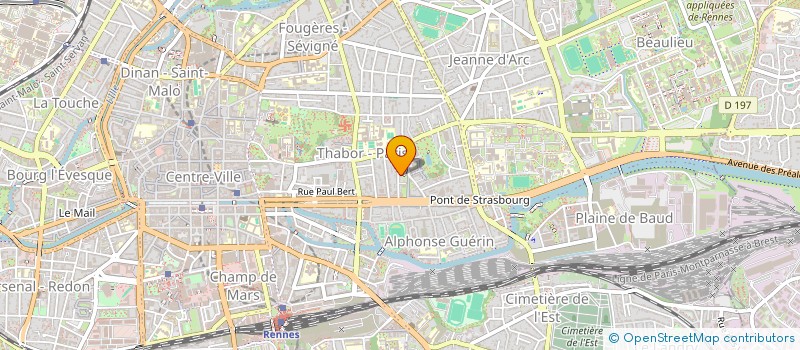 localisation de l'entreprise MONSIEUR WILLIAM DENEUVE  RENNES