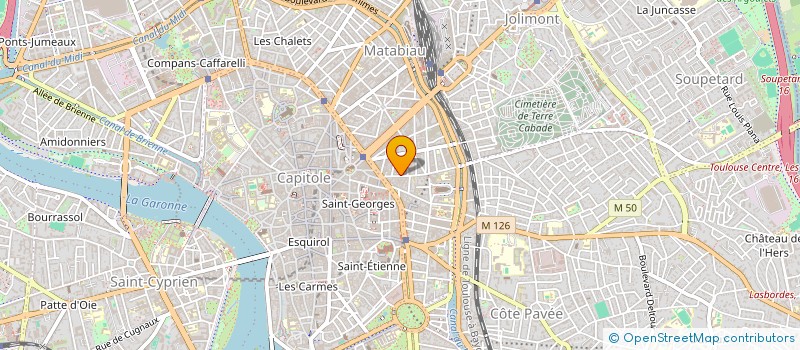 localisation de l'entreprise MONSIEUR WILLIAM DESCROIZILLES  TOULOUSE