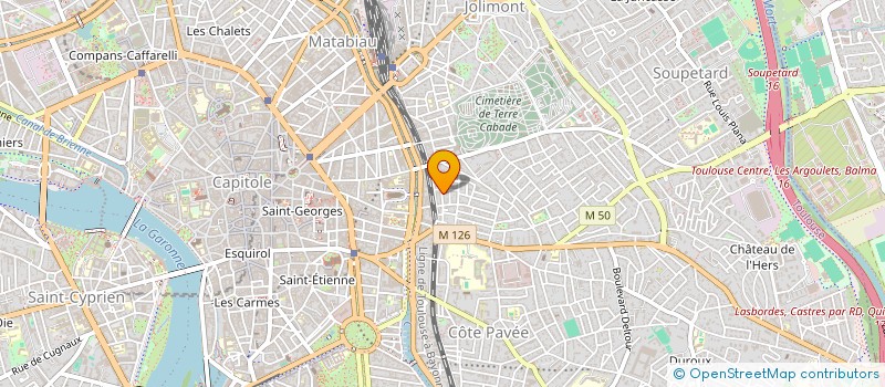 localisation de l'entreprise MONSIEUR WILLIAM DESLANDES à TOULOUSE