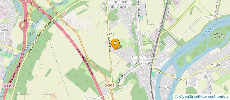 localisation de l'entreprise MONSIEUR WILLIAM DESMONTS  SAINT-ETIENNE-DU-VAUVRAY