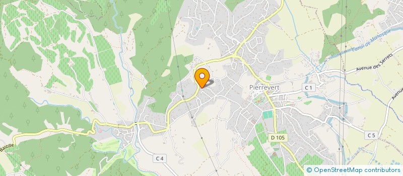 localisation de l'entreprise MONSIEUR WILLIAM DEWYSE  PIERREVERT