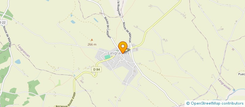 localisation de l'entreprise MONSIEUR WILLIAM DIMECH  LASGRAISSES