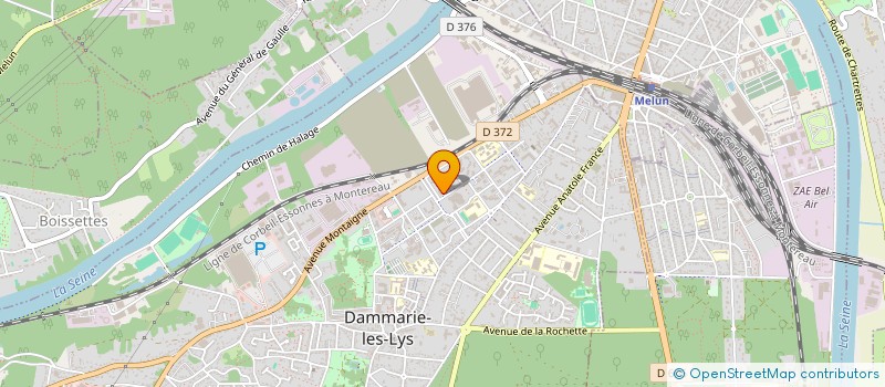 localisation de l'entreprise MONSIEUR WILLIAM DJAMEN DANGA à DAMMARIE-LES-LYS