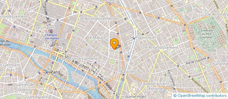 localisation de l'entreprise MONSIEUR WILLIAM DOHERTY  PARIS