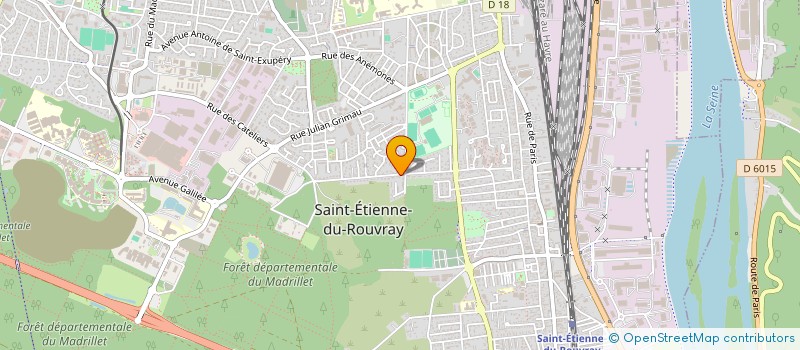 localisation de l'entreprise MONSIEUR WILLIAM DOLPIERRE  SAINT-ETIENNE-DU-ROUVRAY