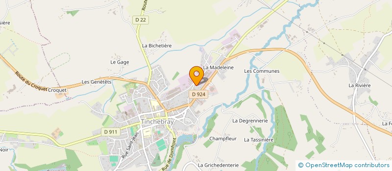 localisation de l'entreprise MONSIEUR WILLIAM DONNE à TINCHEBRAY-BOCAGE