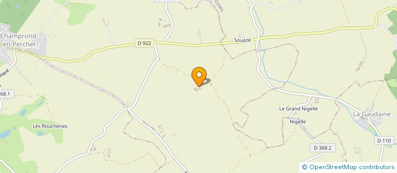 localisation de l'entreprise MONSIEUR WILLIAM DORDOIGNE à CHAMPROND-EN-PERCHET