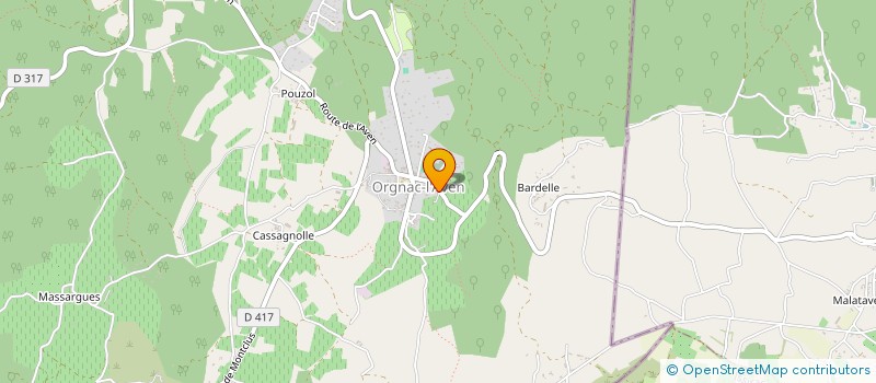 localisation de l'entreprise MONSIEUR WILLIAM DUBECQ  VALLON PONT D'ARC