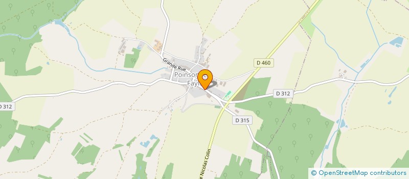 localisation de l'entreprise MONSIEUR WILLIAM DUCRET à POINSON-LES-FAYL