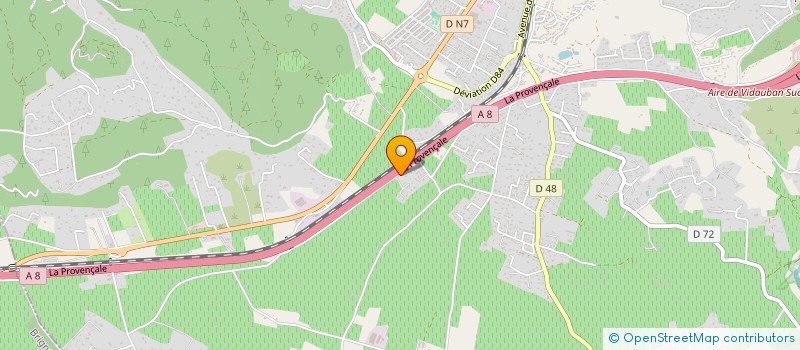 localisation de l'entreprise MONSIEUR WILLIAM DURAN  VIDAUBAN