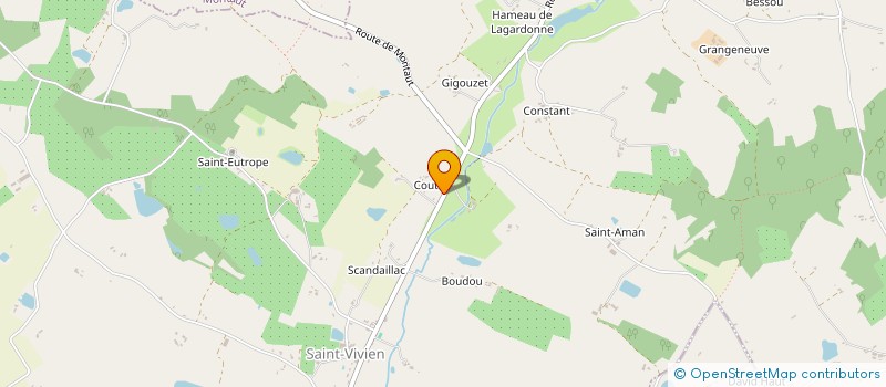 localisation de l'entreprise MONSIEUR WILLIAM ESSAMA  SAINT-EUTROPE-DE-BORN