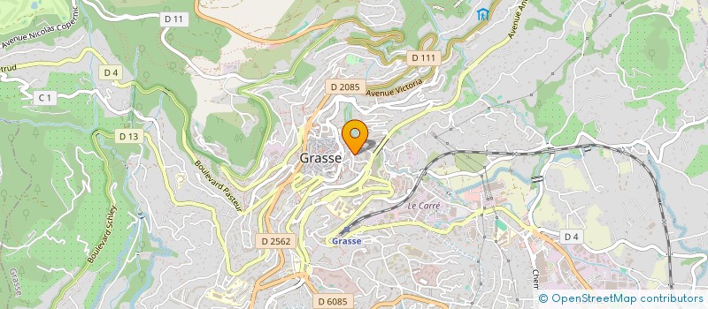 localisation de l'entreprise MONSIEUR WILLIAM ESTAMPE à GRASSE