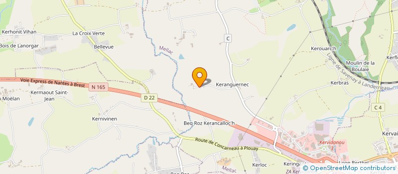 localisation de l'entreprise MONSIEUR WILLIAM ESVAN  MELLAC