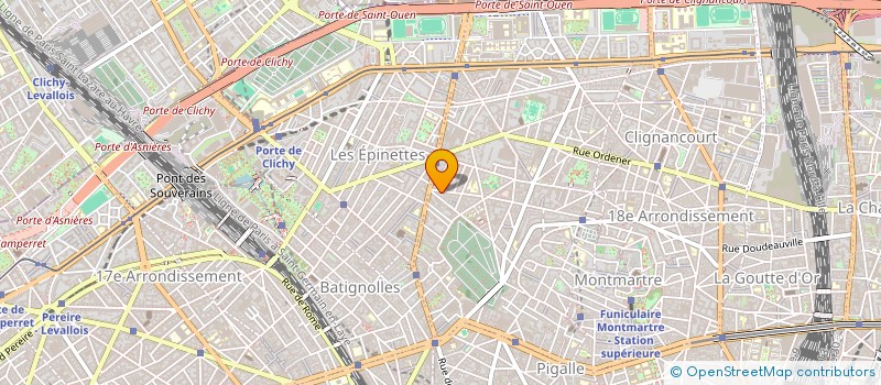 localisation de l'entreprise MONSIEUR WILLIAM FAVROT  PARIS