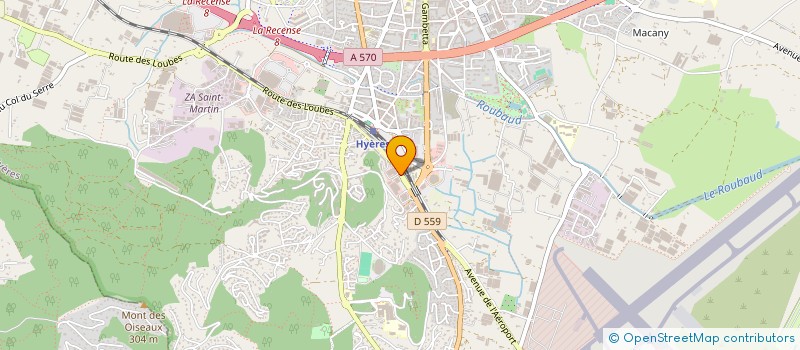 localisation de l'entreprise MONSIEUR WILLIAM FEDELI à HYERES