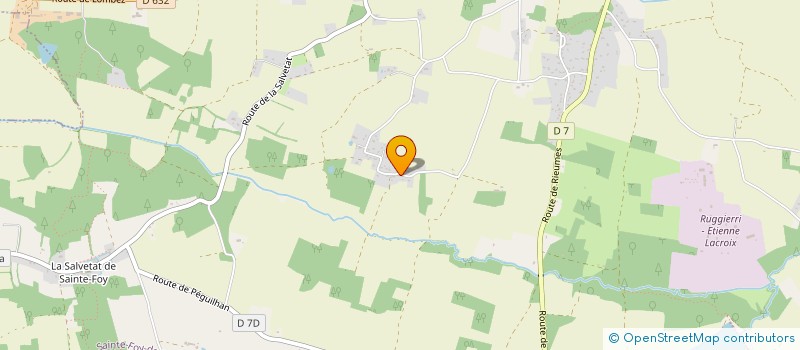 localisation de l'entreprise MONSIEUR WILLIAM FERNANDEZ  SAINTE-FOY-DE-PEYROLIERES