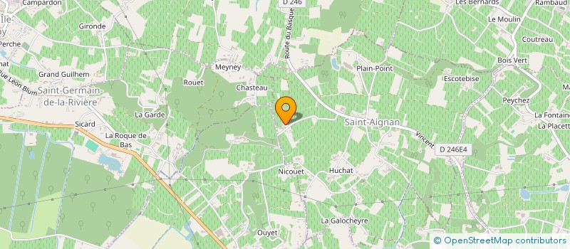 localisation de l'entreprise MONSIEUR WILLIAM FEVRIER  SAINT-AIGNAN