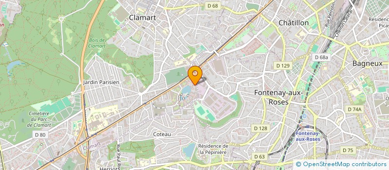localisation de l'entreprise MONSIEUR WILLIAM FONDS  CLAMART