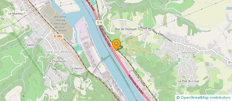 localisation de l'entreprise MONSIEUR WILLIAM FONTAINE  SEYSSUEL