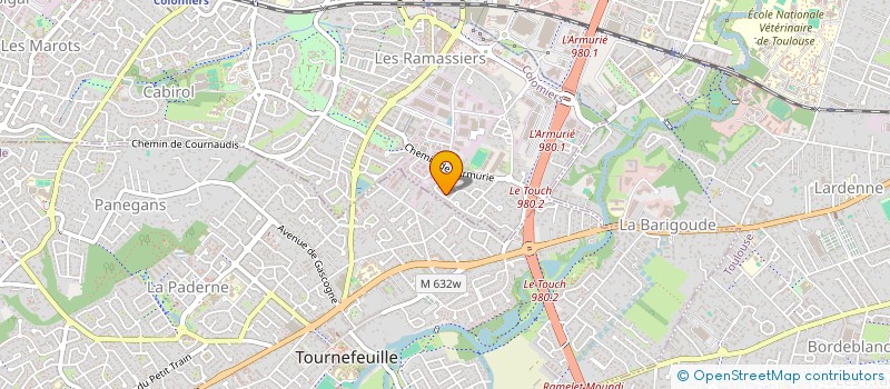 localisation de l'entreprise MONSIEUR WILLIAM FORNIZ à COLOMIERS