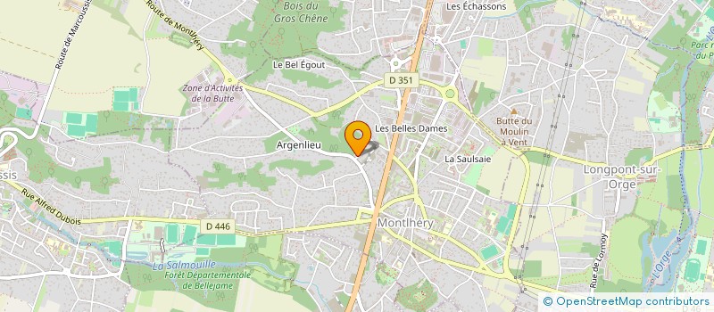 localisation de l'entreprise MONSIEUR WILLIAM FORT à MONTLHERY