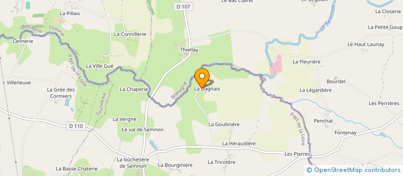 localisation de l'entreprise MONSIEUR WILLIAM FOURIER à RUFFIGNE