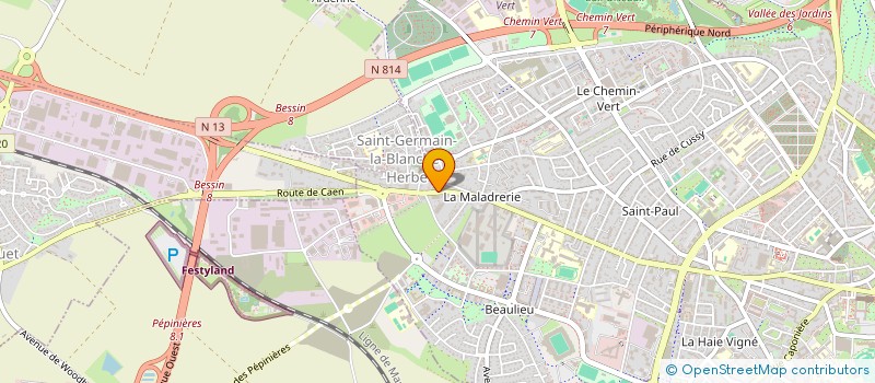localisation de l'entreprise MONSIEUR WILLIAM FREMY à CAEN