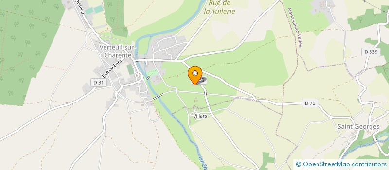 localisation de l'entreprise MONSIEUR WILLIAM FROUDE à VERTEUIL-SUR-CHARENTE