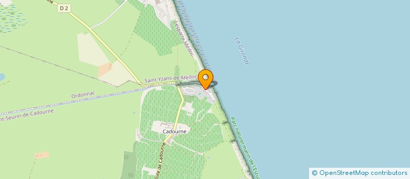 localisation de l'entreprise MONSIEUR WILLIAM GABORIT  SAINT-SEURIN-DE-CADOURNE