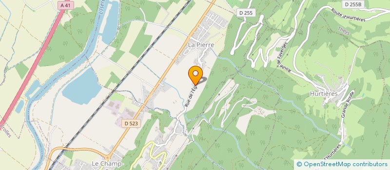 localisation de l'entreprise MONSIEUR WILLIAM GALIEGUE  LA PIERRE