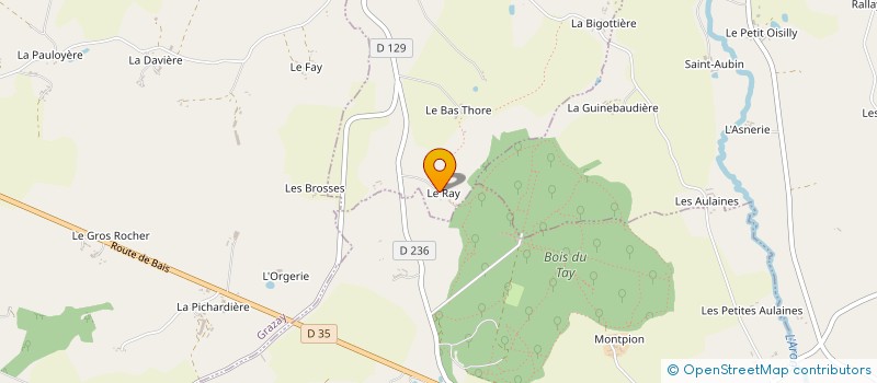 localisation de l'entreprise MONSIEUR WILLIAM GARDINER  MARCILLE-LA-VILLE