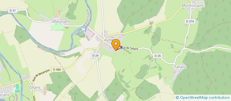 localisation de l'entreprise MONSIEUR WILLIAM GARNIER  AVILLEY