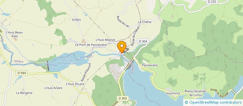localisation de l'entreprise MONSIEUR WILLIAM GAY à SAINT-LEGER-DE-FOUGERET