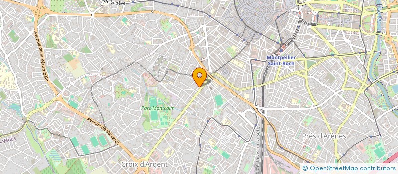 localisation de l'entreprise MONSIEUR WILLIAM GENIEYS à MONTPELLIER