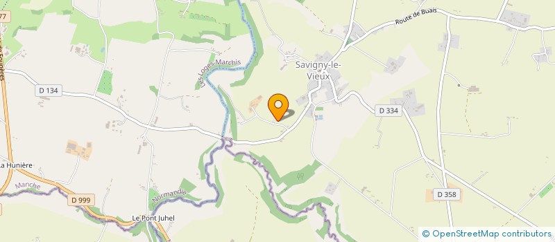 localisation de l'entreprise MONSIEUR WILLIAM GEORGE  SAVIGNY-LE-VIEUX